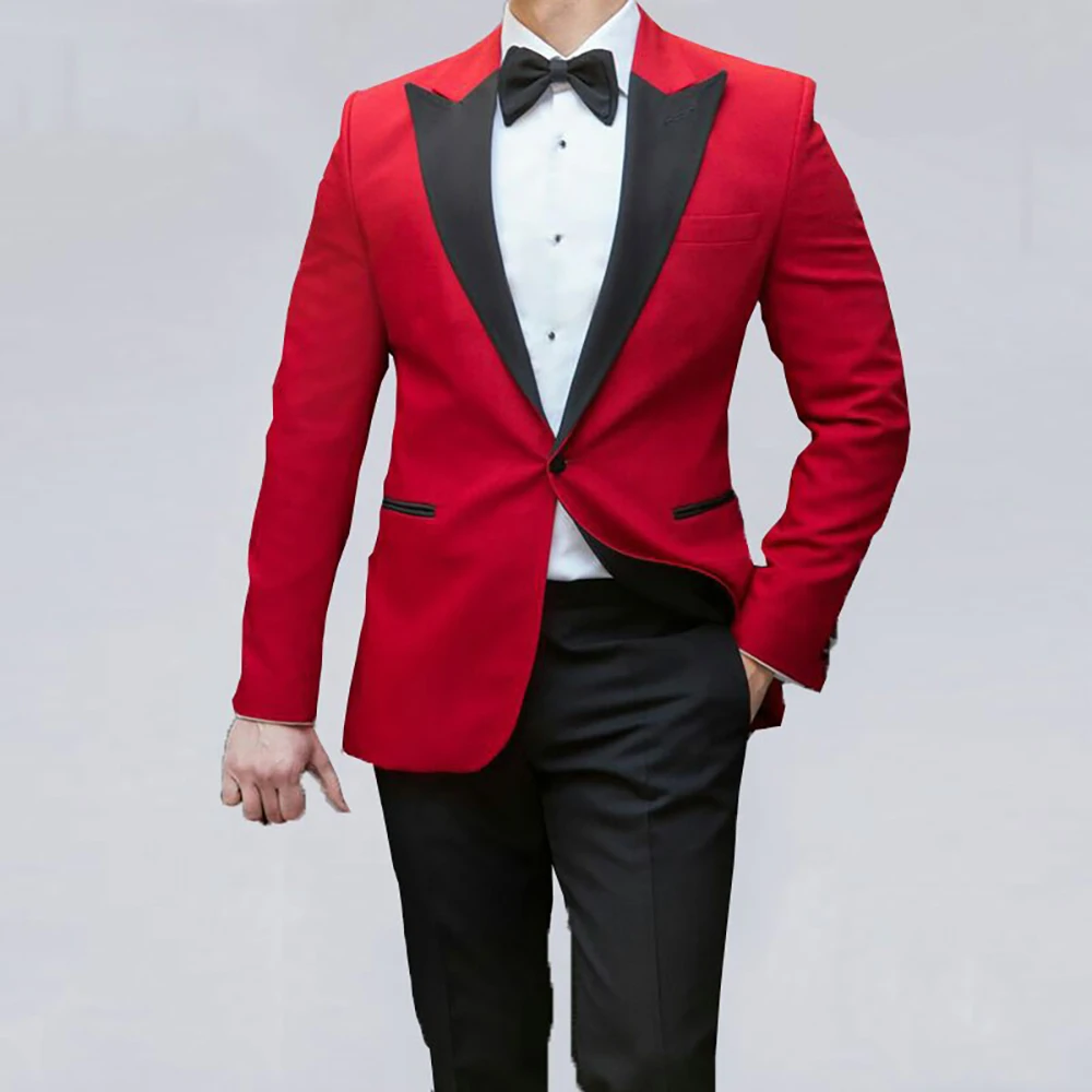 Men's Suits Blazer Summer Jacket Pants 2 Piece Single Breasted Black Peaked Lapel Costume Hombre Slim Fit Regular Formal Outfit
Men's Suits Blazer Summer Jacket Pants 2 Piece Single Breasted Black Peaked Lapel Costume Hombre Slim Fit Regular Formal Outfit