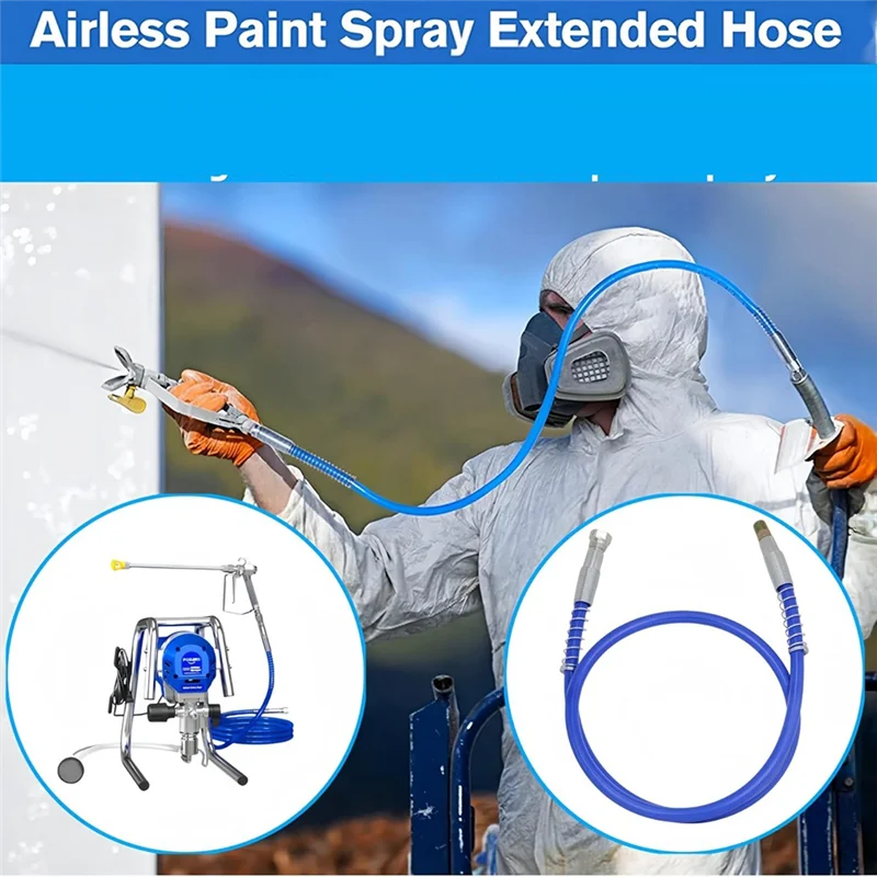 【Flash-Sale!】4Ft 3/16" Airless Whip Hose 247338 Flexible Paint Sprayers Replacement Hose For Magnum Sprayers 247338
【Flash-Sale!】4Ft 3/16" Airless Whip Hose 247338 Flexible Paint Sprayers Replacement Hose For Magnum Sprayers 247338