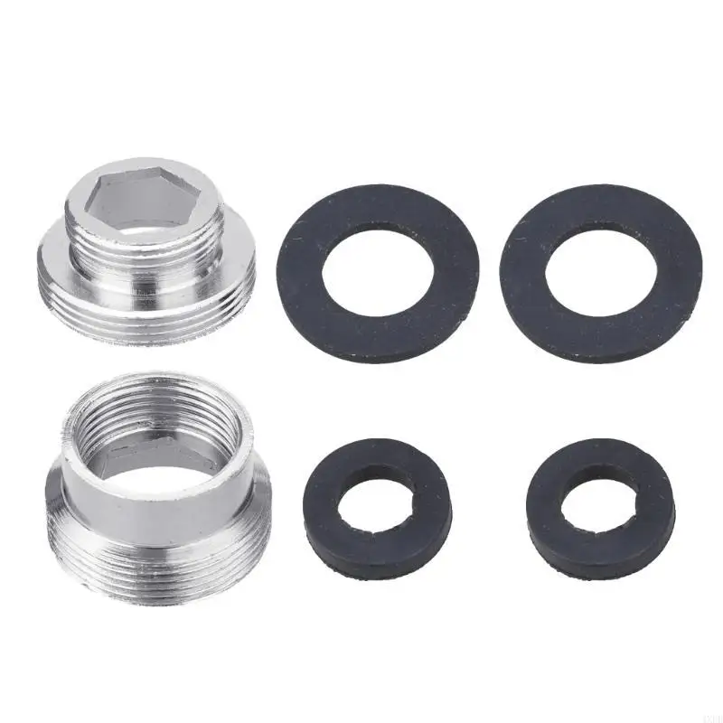4XFD 2Pcs Water Hoses Adapter 22mm to 16mm Faucet Adaptors Tap Aerator Connector
4XFD 2Pcs Water Hoses Adapter 22mm to 16mm Faucet Adaptors Tap Aerator Connector
