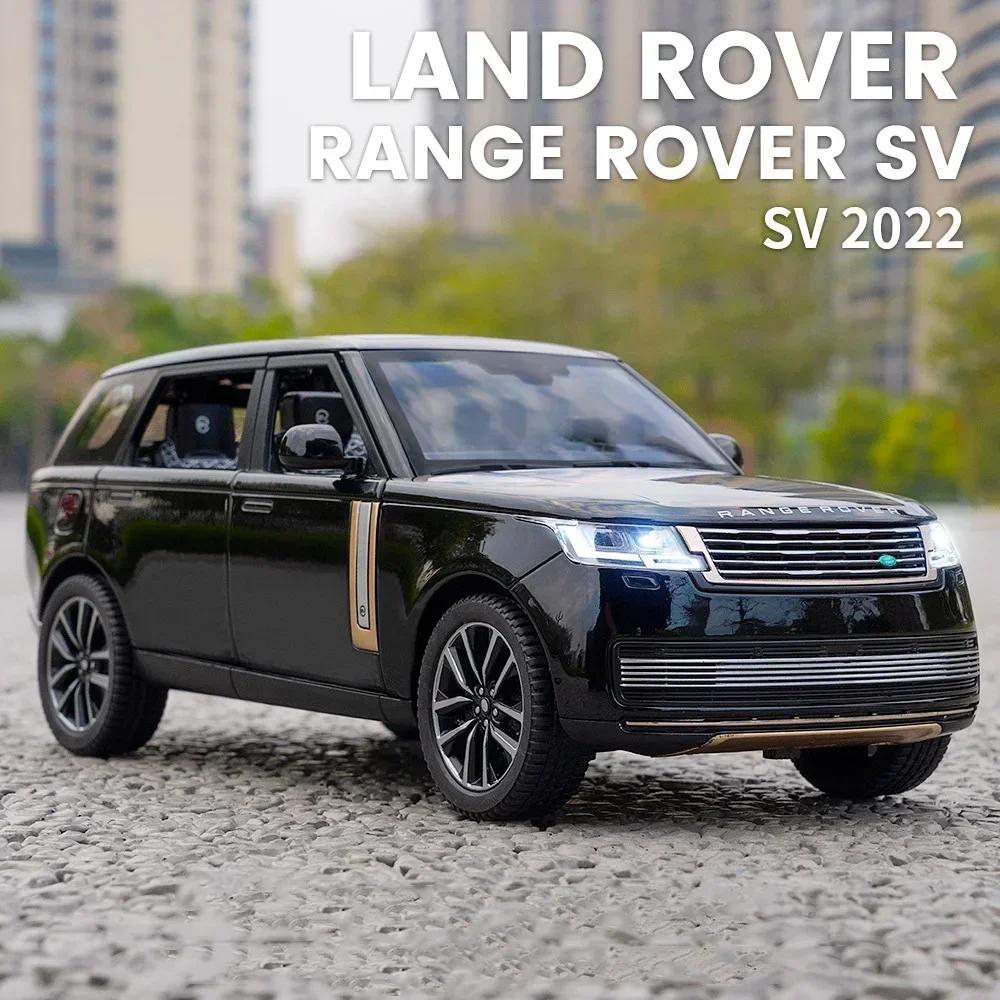 1/24 Range Rover SV 2022 Alloy Car Model Simulation Diecasts Vehicle Toys with Light Sound Off-road Vehicle Adult Collectibles
1/24 Range Rover SV 2022 Alloy Car Model Simulation Diecasts Vehicle Toys with Light Sound Off-road Vehicle Adult Collectibles