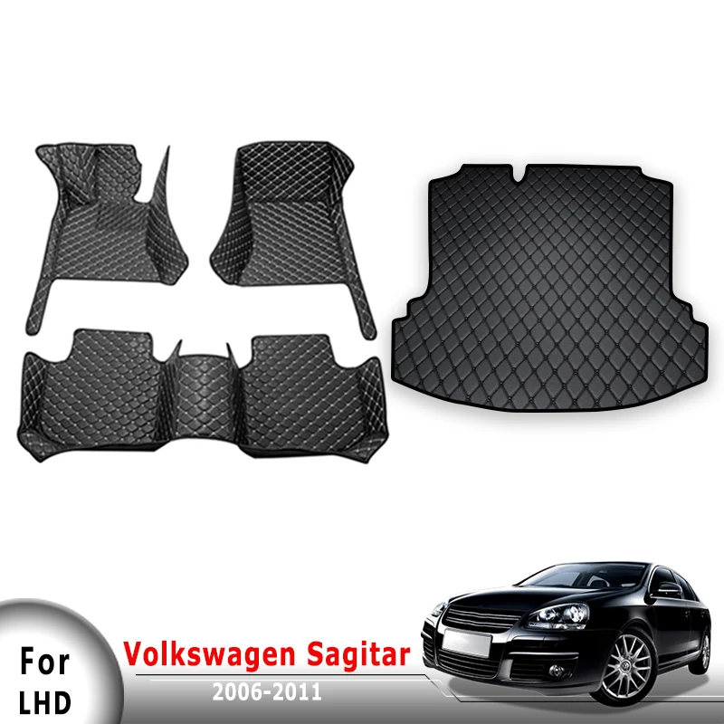 Car Floor Mats Trunk Carpets For Volkswagen Sagitar 2011 2010 2009 2008 2007 2006 Covers Auto Interior Accessories Waterproof
Car Floor Mats Trunk Carpets For Volkswagen Sagitar 2011 2010 2009 2008 2007 2006 Covers Auto Interior Accessories Waterproof