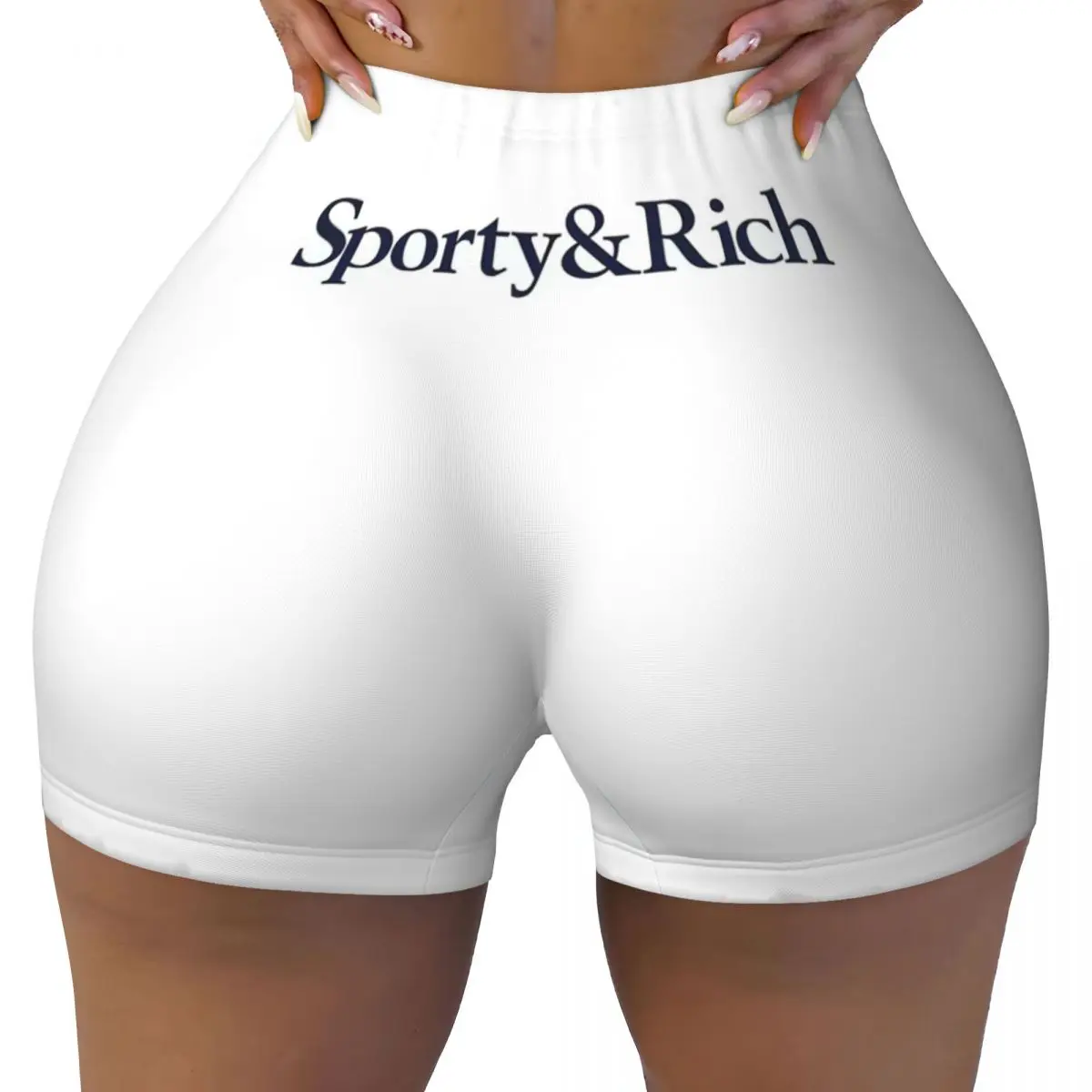 Custom Sporty & Richs Logo Workout Shorts Women's Gym Volleyball Running Yoga Shorts
Custom Sporty & Richs Logo Workout Shorts Women's Gym Volleyball Running Yoga Shorts