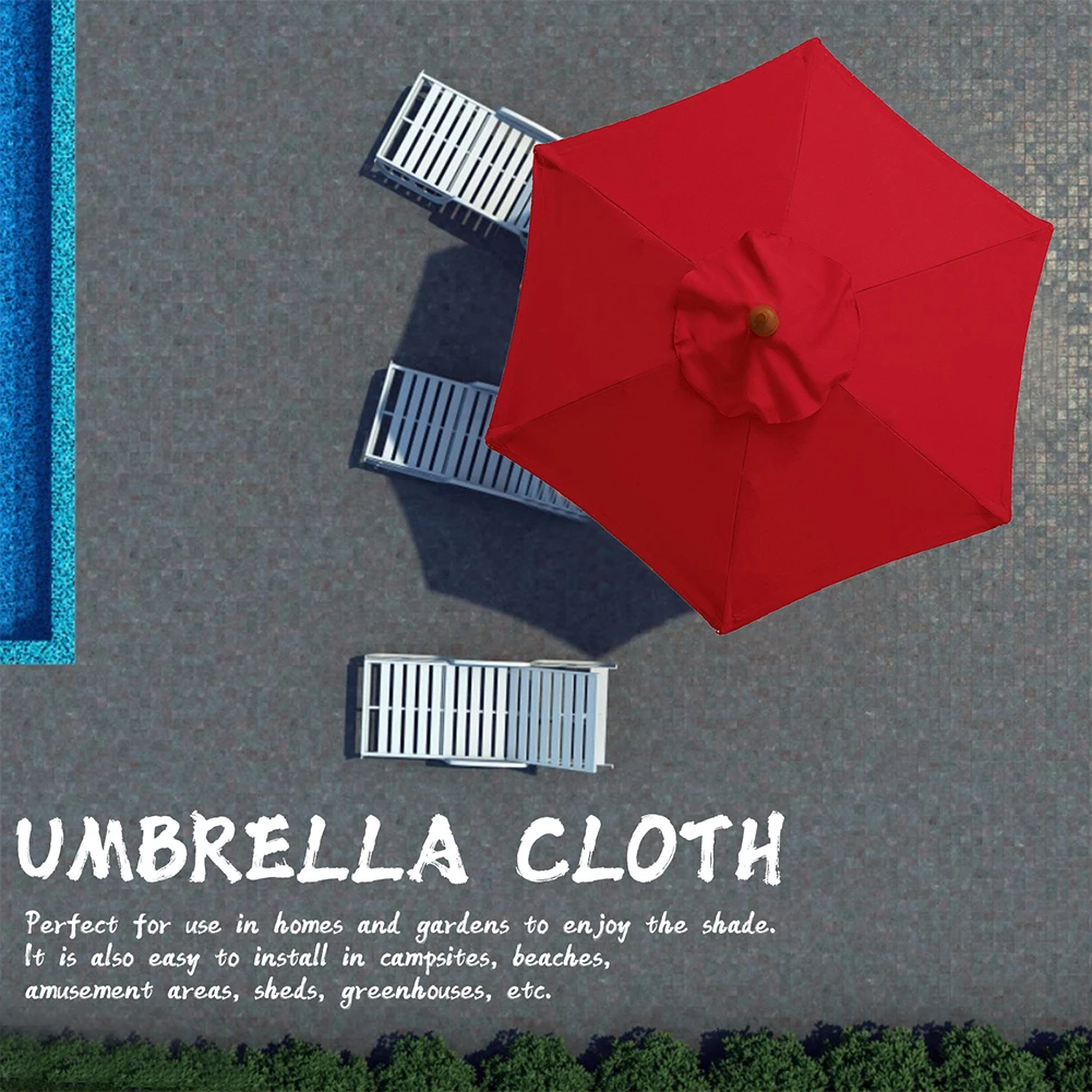 Сменный навес для зонта с 6 костями без подставки, чехол для зонта 2 м, защита от ультрафиолета, съемный для наружного пляжного сада
Сменный навес для зонта с 6 костями без подставки, чехол для зонта 2 м, защита от ультрафиолета, съемный для наружного пляжного сада