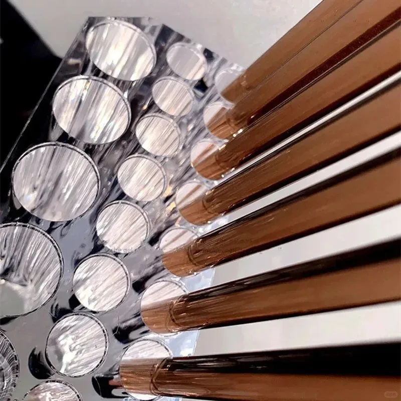 26Holes Clear Acrylic Nail Brush Holder Transparent Vertical Pen & Tool Organizer Multi-Purpose Storage Stand Manicure Supplies*
26Holes Clear Acrylic Nail Brush Holder Transparent Vertical Pen & Tool Organizer Multi-Purpose Storage Stand Manicure Supplies*