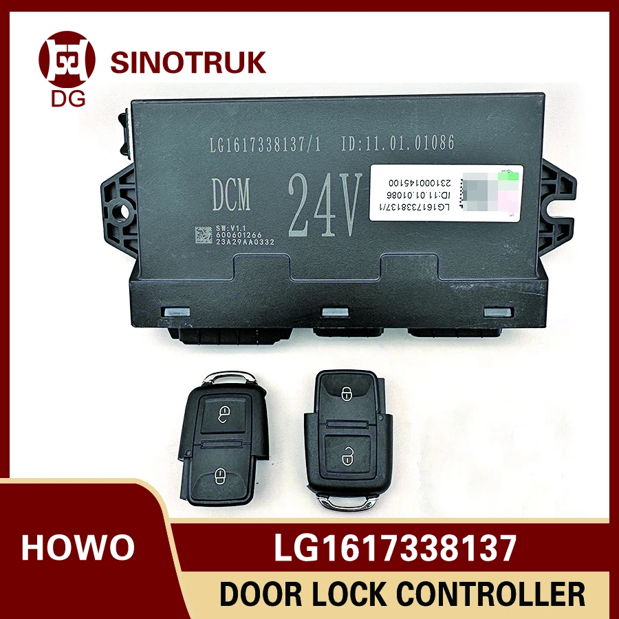 Truck Door Locks for SINOTRUK HOWO Light Truck Parts LG1617338137 Door Lock Controller Door Control Unit
Truck Door Locks for SINOTRUK HOWO Light Truck Parts LG1617338137 Door Lock Controller Door Control Unit