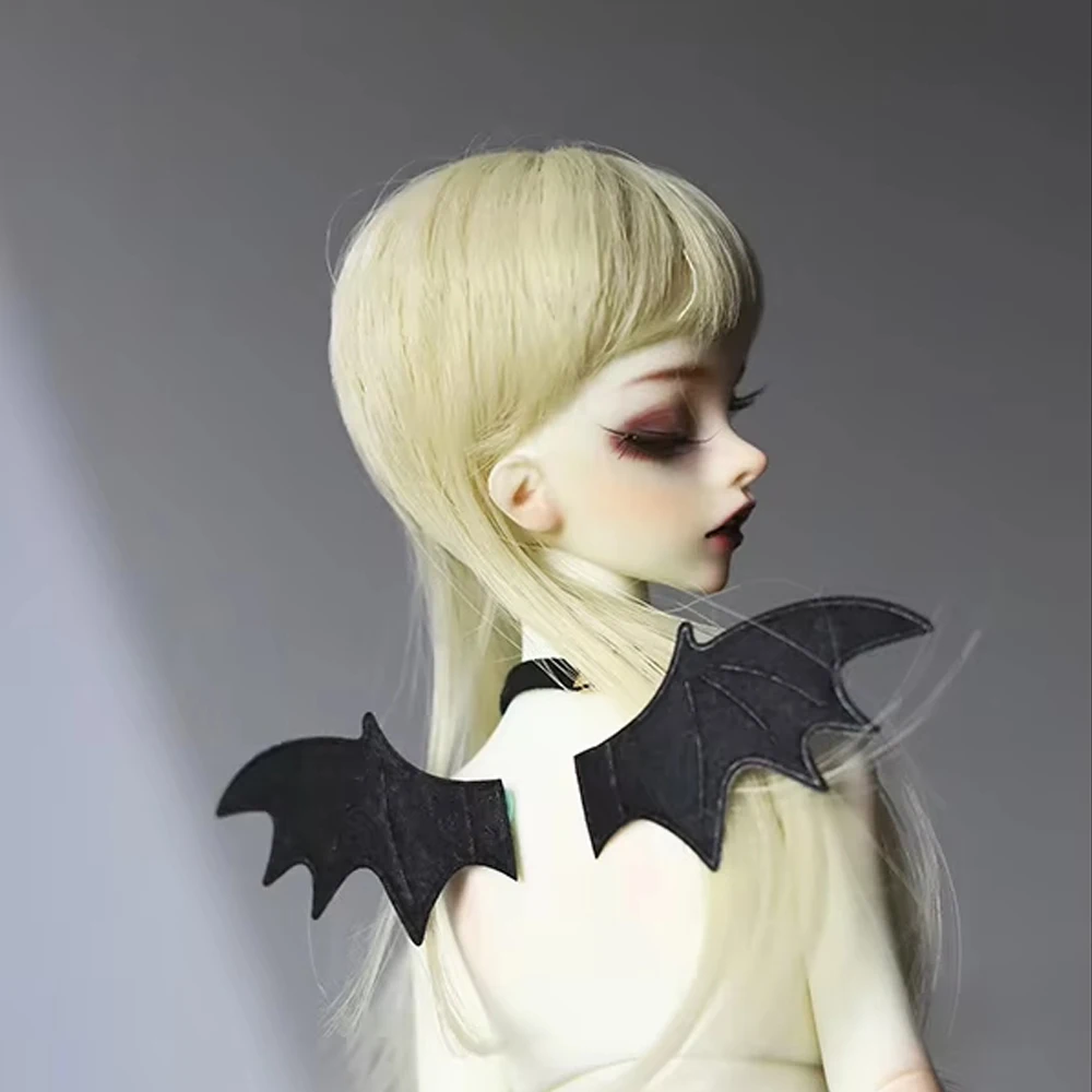 D01-P530 children handmade toy 1/4 1/6 Doll clothes BJD/SD doll props Accessories Black little devil wings 1pcs
D01-P530 children handmade toy 1/4 1/6 Doll clothes BJD/SD doll props Accessories Black little devil wings 1pcs