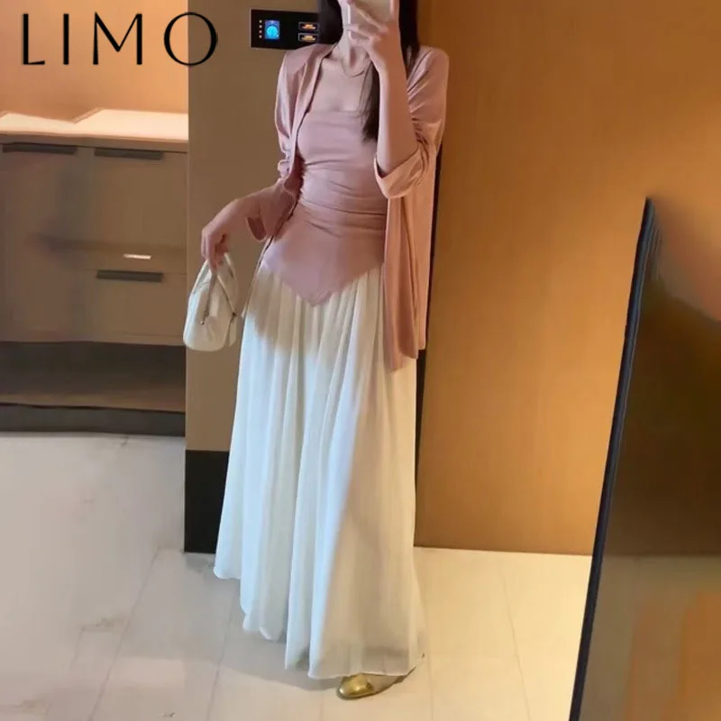 LIMO Women’s 3 Piece Set Solid Color Blouse Vest Skirt Casual Oversized Elegant Spring Summer 2025 Fashion Trendy
LIMO Women’s 3 Piece Set Solid Color Blouse Vest Skirt Casual Oversized Elegant Spring Summer 2025 Fashion Trendy