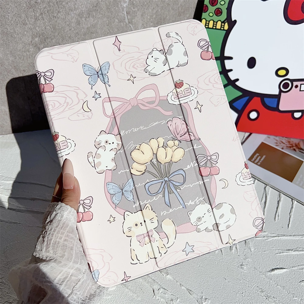 Чехол для планшета Bowknot Cat для iPad 11 2025 10 9 8 7 Gen Pro Air 10,2 10,9 10,5 11 2022 2024 Mini 6/7 8,3 Чехол с держателем для карандашей
Чехол для планшета Bowknot Cat для iPad 11 2025 10 9 8 7 Gen Pro Air 10,2 10,9 10,5 11 2022 2024 Mini 6/7 8,3 Чехол с держателем для карандашей