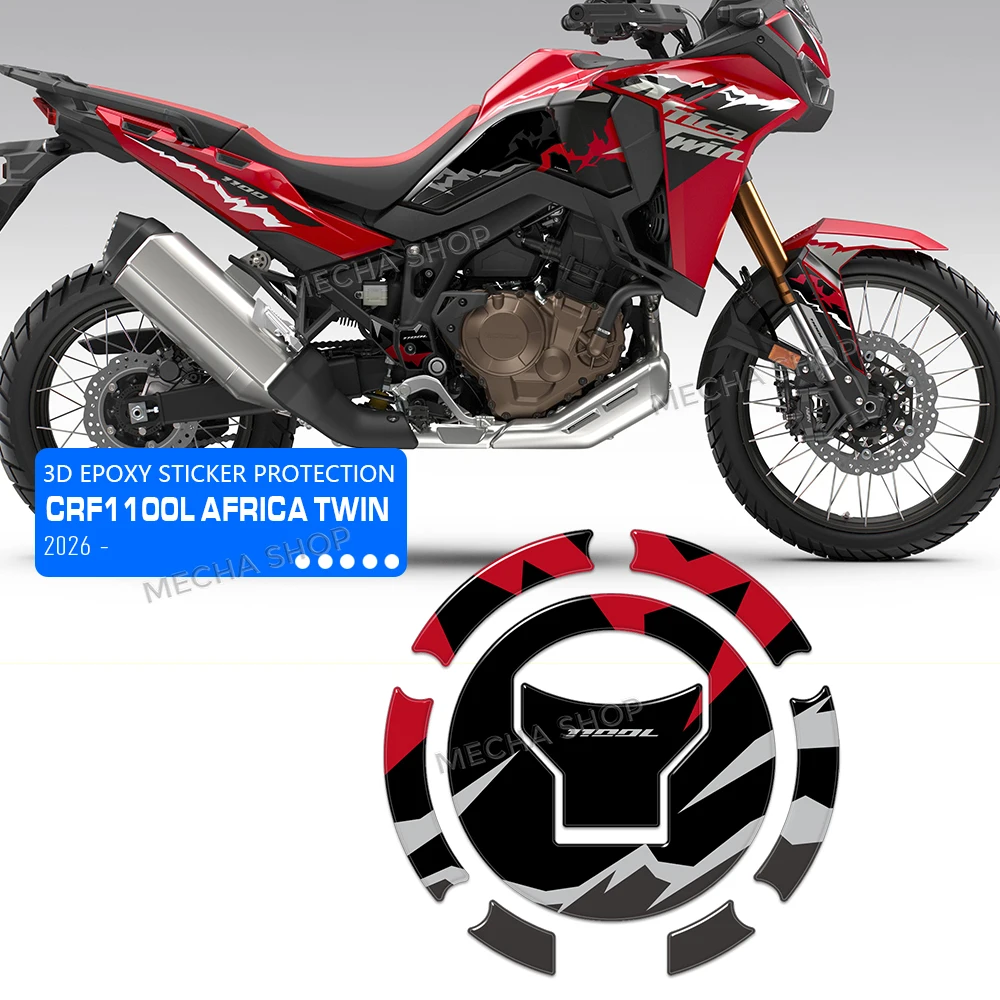 3D Gel Tank Cap Paint Protection Stickers Kit Motorcycle Accessories for Africa Twin CRF1100L CRF 1100 L 2020-2026
3D Gel Tank Cap Paint Protection Stickers Kit Motorcycle Accessories for Africa Twin CRF1100L CRF 1100 L 2020-2026