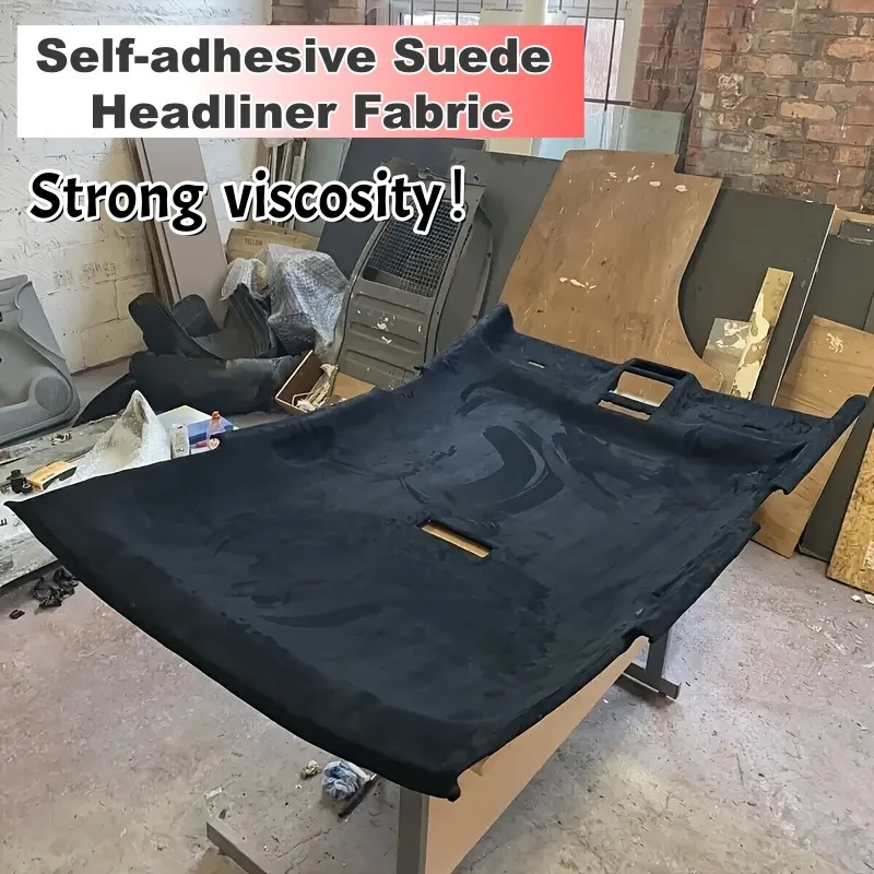 Suede Headliner Fabric Car Roof Liner Repair Subsidy Velvet Fabric for Car Interior Auto Ceiling Replacement Display Case Decor
Suede Headliner Fabric Car Roof Liner Repair Subsidy Velvet Fabric for Car Interior Auto Ceiling Replacement Display Case Decor
