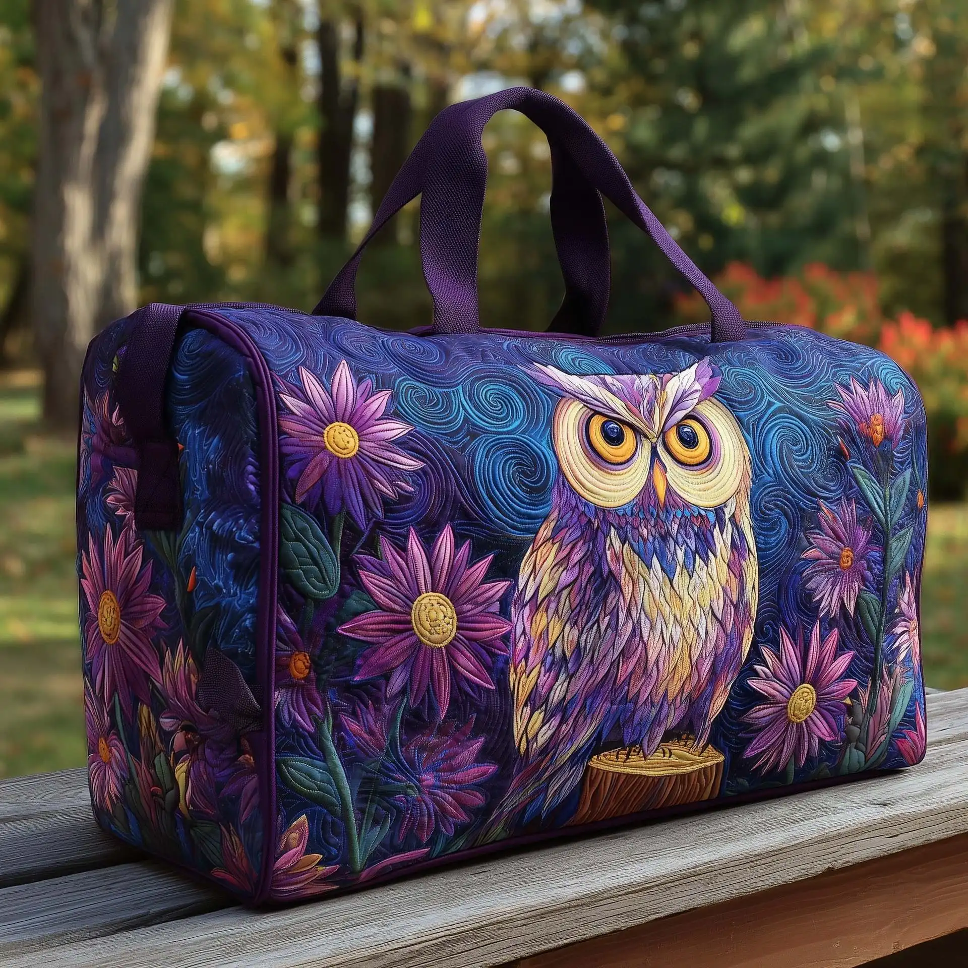 Printed Quilted 3D Travel Handbag Camper Design Lightweight Weekender Vacation Carry-On Duffel Bag
Printed Quilted 3D Travel Handbag Camper Design Lightweight Weekender Vacation Carry-On Duffel Bag