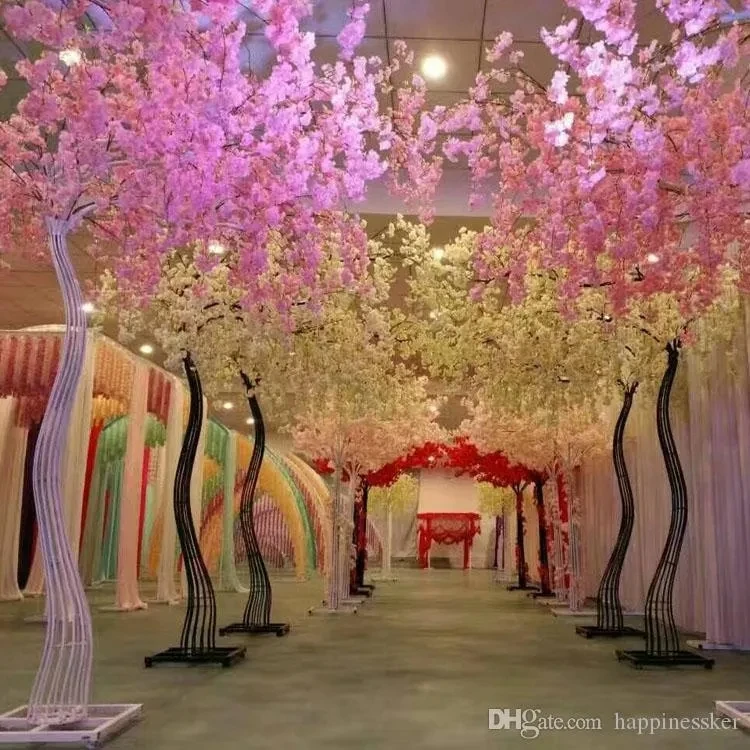 Artificial Cherry Blossom Tree Road Lead Simulation Cherry Flower With Iron Arch Frame For Wedding Party Props
Artificial Cherry Blossom Tree Road Lead Simulation Cherry Flower With Iron Arch Frame For Wedding Party Props