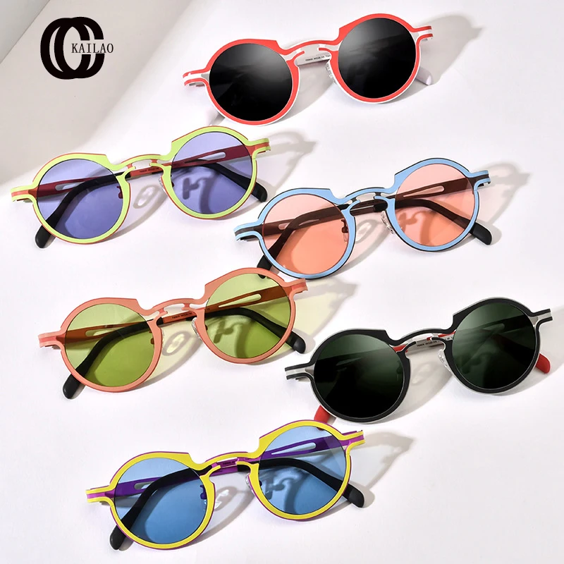 2024 NEW Pure Titanium Circular Eyeglass Frame Men And Women High Quality Fashion Designer UV400 Personalized Retro Sunglasses
2024 NEW Pure Titanium Circular Eyeglass Frame Men And Women High Quality Fashion Designer UV400 Personalized Retro Sunglasses