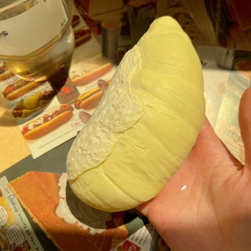 Hot Sale Soft Wet Durian Cream Bread Squeeze Release Tool Slow Rebound Hand Relax Gift DIY Decompression Squeeze Squishy
Hot Sale Soft Wet Durian Cream Bread Squeeze Release Tool Slow Rebound Hand Relax Gift DIY Decompression Squeeze Squishy