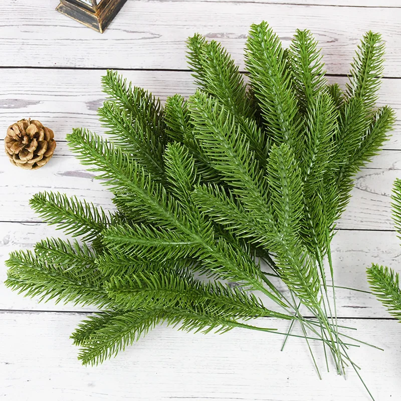 Christmas Pine Needle Branches Artificial Tree Fake Plant Pine Cone Xmas DIY Wreath Gift Wedding Flower New Year Home Decoration
Christmas Pine Needle Branches Artificial Tree Fake Plant Pine Cone Xmas DIY Wreath Gift Wedding Flower New Year Home Decoration