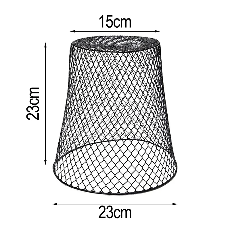 5 or 10 Piece Set of Outdoor Plant Protective Covers Iron Construction 23x23x15cm for Safeguarding Garden Plants
5 or 10 Piece Set of Outdoor Plant Protective Covers Iron Construction 23x23x15cm for Safeguarding Garden Plants
