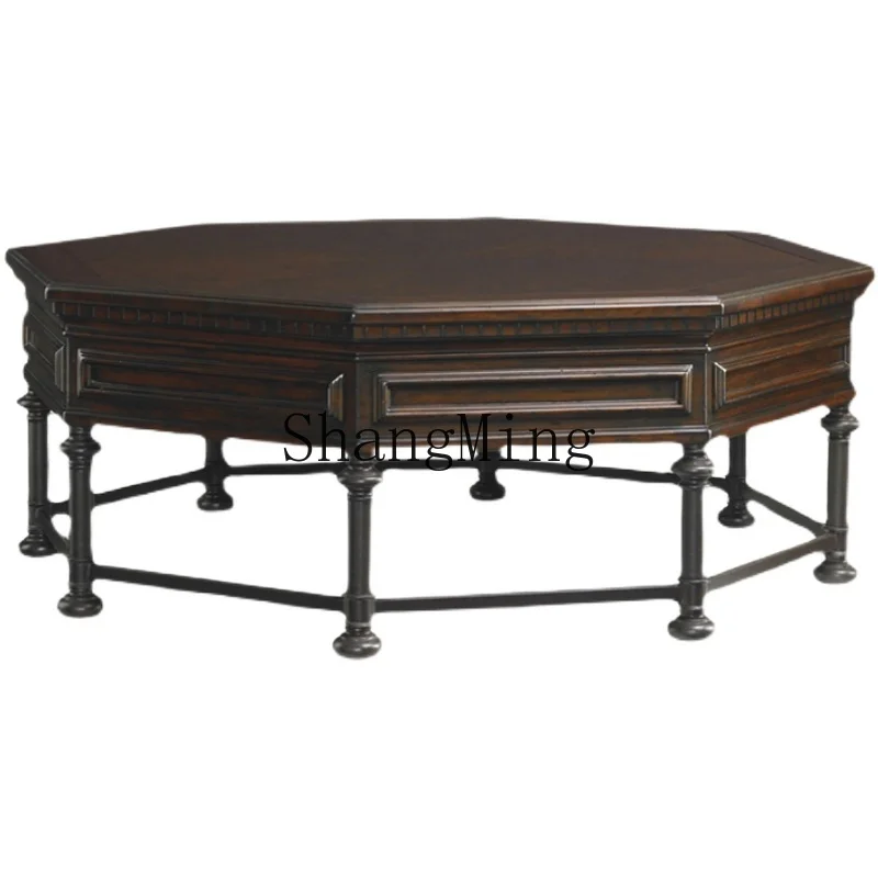 ZYH living room solid wood polygonal tea table octagonal coffee table exquisite coffee table
ZYH living room solid wood polygonal tea table octagonal coffee table exquisite coffee table