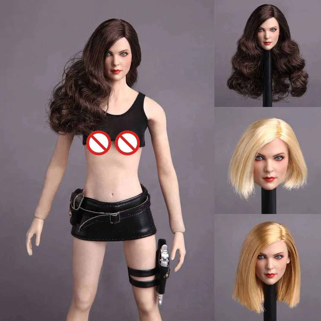GACTOYS GC006 масштаб 1/6 женская голова Лепка короткие коричневые волосы для 12 дюймов Phicen экшн-фигурки
GACTOYS GC006 масштаб 1/6 женская голова Лепка короткие коричневые волосы для 12 дюймов Phicen экшн-фигурки