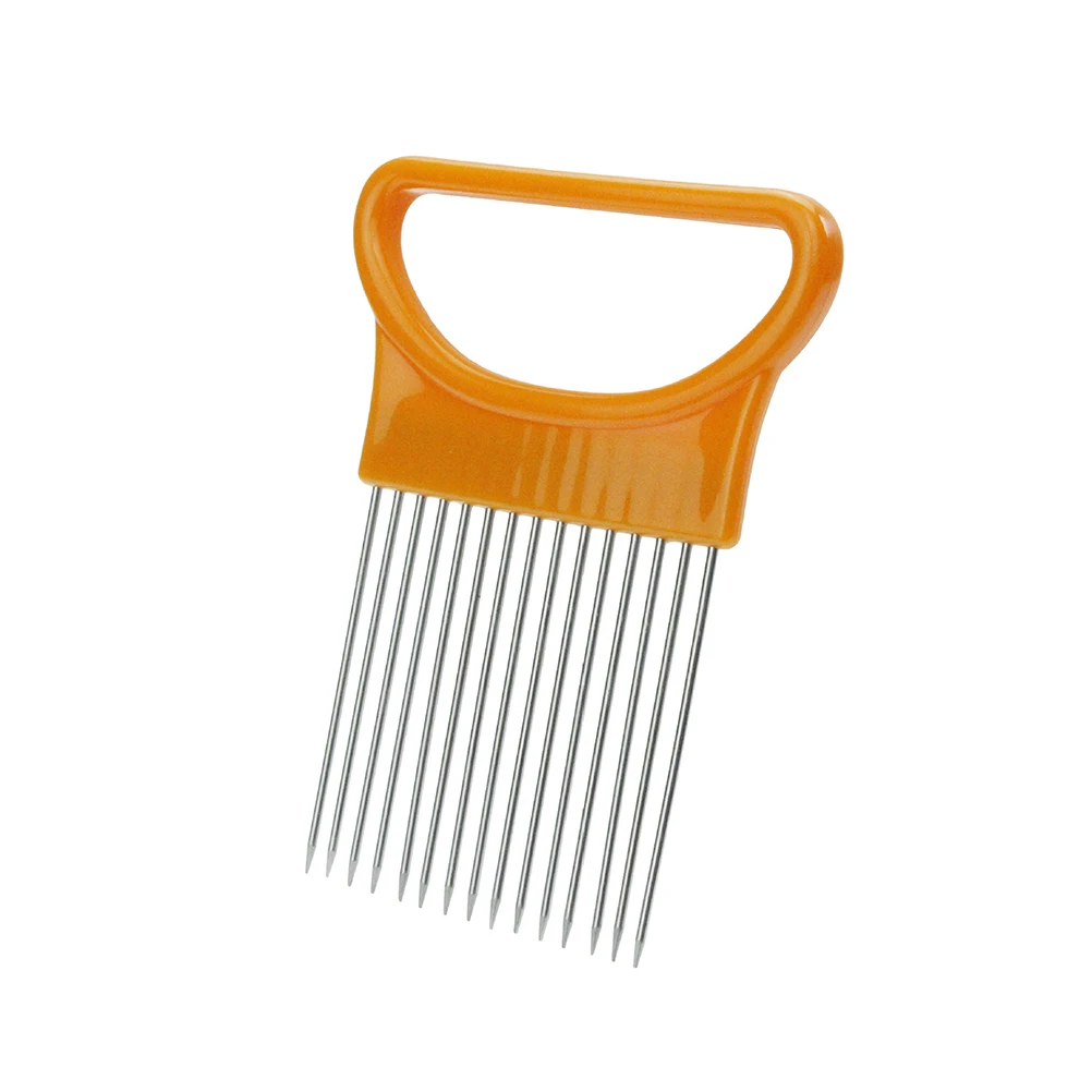 12 Prong Stainless Steel Onion Holder Tomato Vegetable Lemon Slicer Touch Free Non Slip H Even Slices Kitchen Tool Protect H
12 Prong Stainless Steel Onion Holder Tomato Vegetable Lemon Slicer Touch Free Non Slip H Even Slices Kitchen Tool Protect H