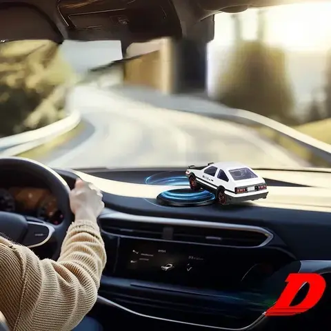 Swing And Drift met de auto Model Autodecoratie Gegoten legering Jongens Speelgoedauto's Trek auto-ornamenten interieur