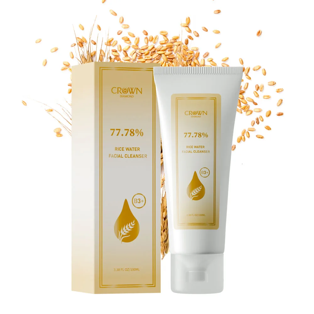 77.78% Rice Water Facial Cleanser With Niacinamide skincare Moisturizing Skin Brightening Rejuvenation Face Cleanser Skin Care
77.78% Rice Water Facial Cleanser With Niacinamide skincare Moisturizing Skin Brightening Rejuvenation Face Cleanser Skin Care