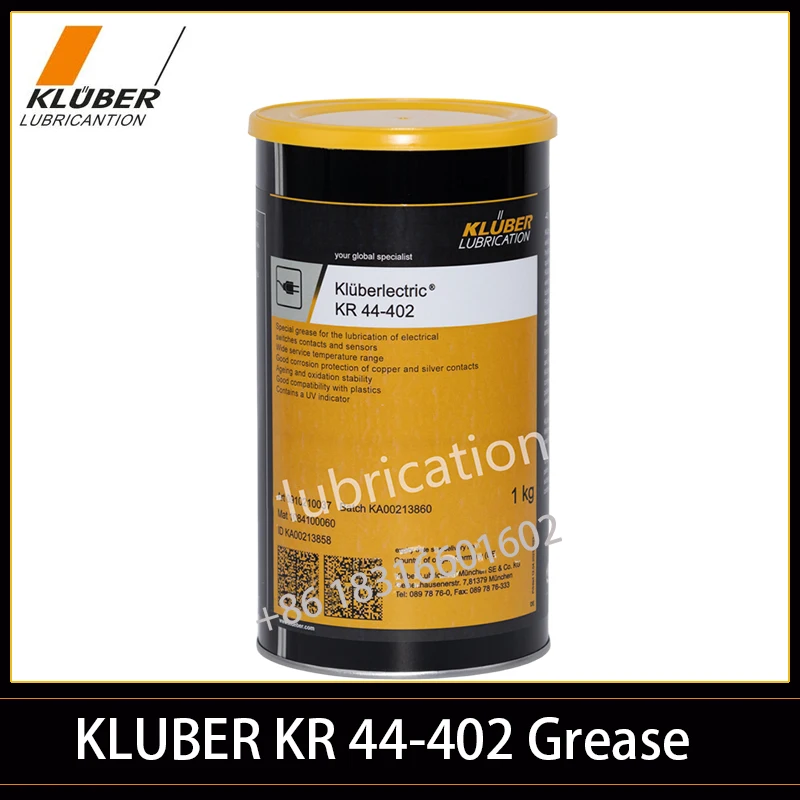 1KG Kluber KR44-402 Lubrication Spindle Bearings Klüberlectric KR 44-402 for Plastic material combinations
1KG Kluber KR44-402 Lubrication Spindle Bearings Klüberlectric KR 44-402 for Plastic material combinations