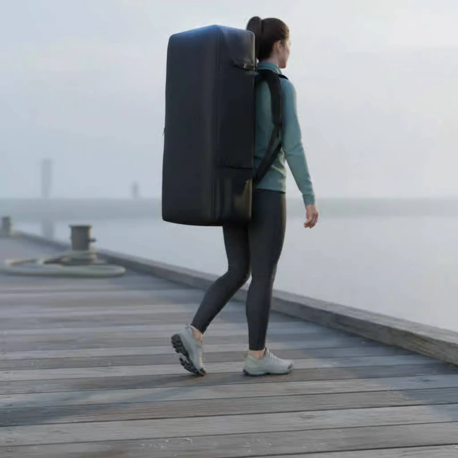 Inflatable Paddleboard Backpack Ergonomic Design Upright Paddleboard Carry Bag Large Capacity Stand-up Paddleboard Bag Side
Inflatable Paddleboard Backpack Ergonomic Design Upright Paddleboard Carry Bag Large Capacity Stand-up Paddleboard Bag Side
