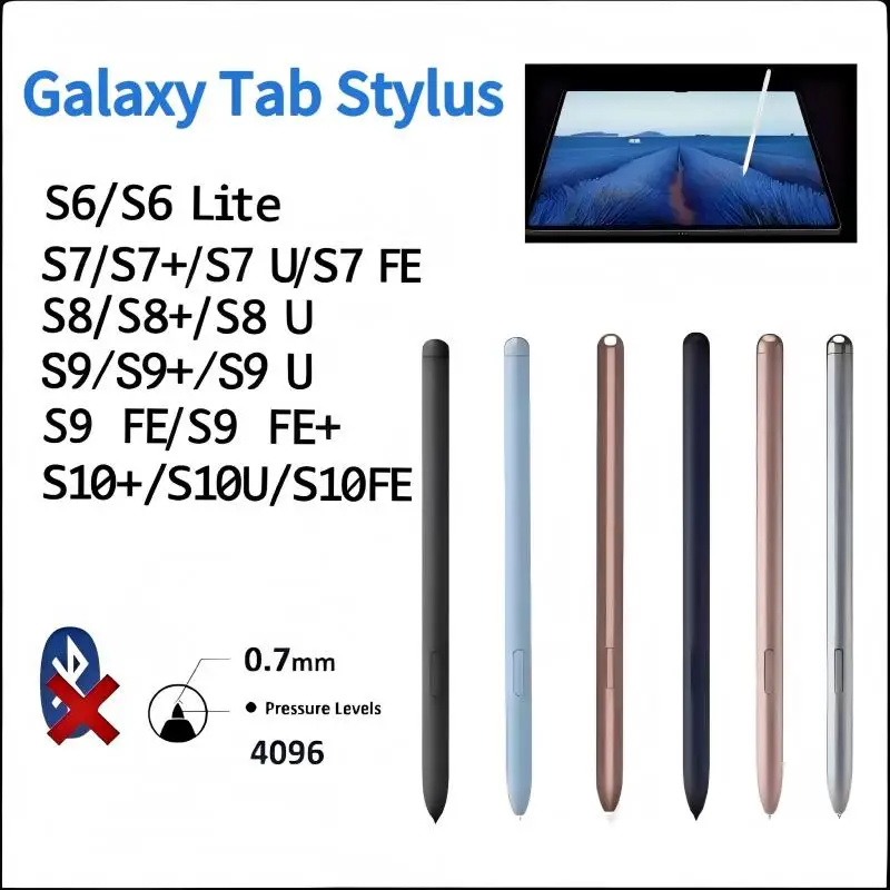 Стилус-ручка для планшетов Samsung Galaxy Tab S8, S9, S9FE, S7 FE, S6 Lite, S7+, S8+, S10+ (без Bluetooth)
Стилус-ручка для планшетов Samsung Galaxy Tab S8, S9, S9FE, S7 FE, S6 Lite, S7+, S8+, S10+ (без Bluetooth)