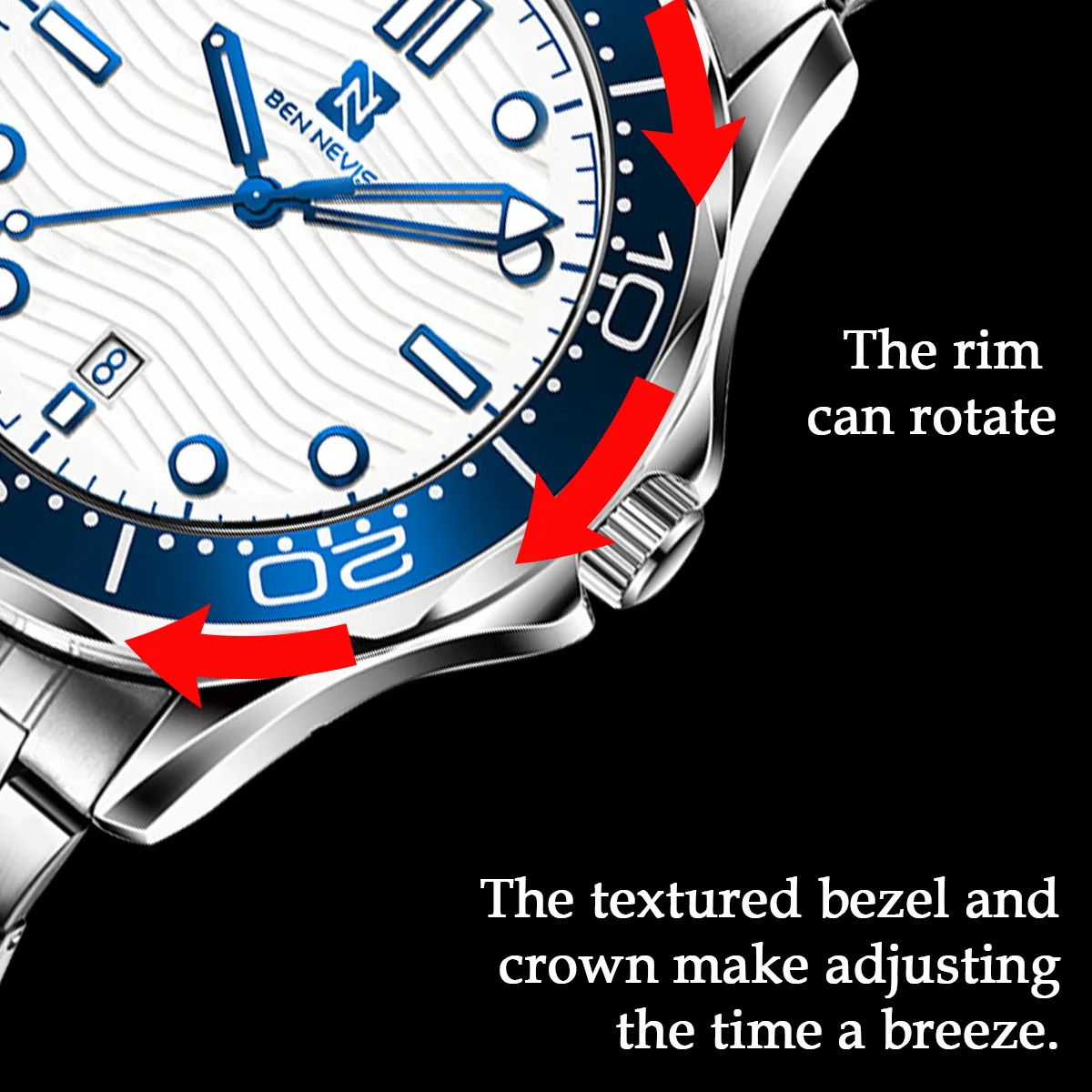 44mm Men Watch Sport Luxury Watch Men Wristwatch Install Quartz Movement 3ATM Diving Men's Wristwatch
44mm Men Watch Sport Luxury Watch Men Wristwatch Install Quartz Movement 3ATM Diving Men's Wristwatch