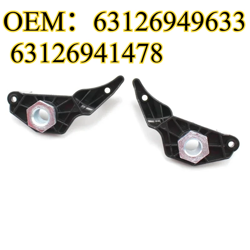 4PC Car Accessories Pair Bumpers Headlight Repair Bracket Clips for BMW 5 Series E60 E61 2004-2010 OEM:63126949633 63126941478
4PC Car Accessories Pair Bumpers Headlight Repair Bracket Clips for BMW 5 Series E60 E61 2004-2010 OEM:63126949633 63126941478