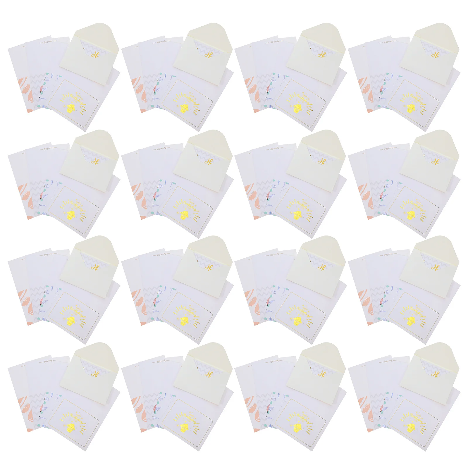 40Sets Foil Stamped Birthday Cards Blank Mini Greeting Cards for Adults Envelopes Included Party Invitations Office
40Sets Foil Stamped Birthday Cards Blank Mini Greeting Cards for Adults Envelopes Included Party Invitations Office