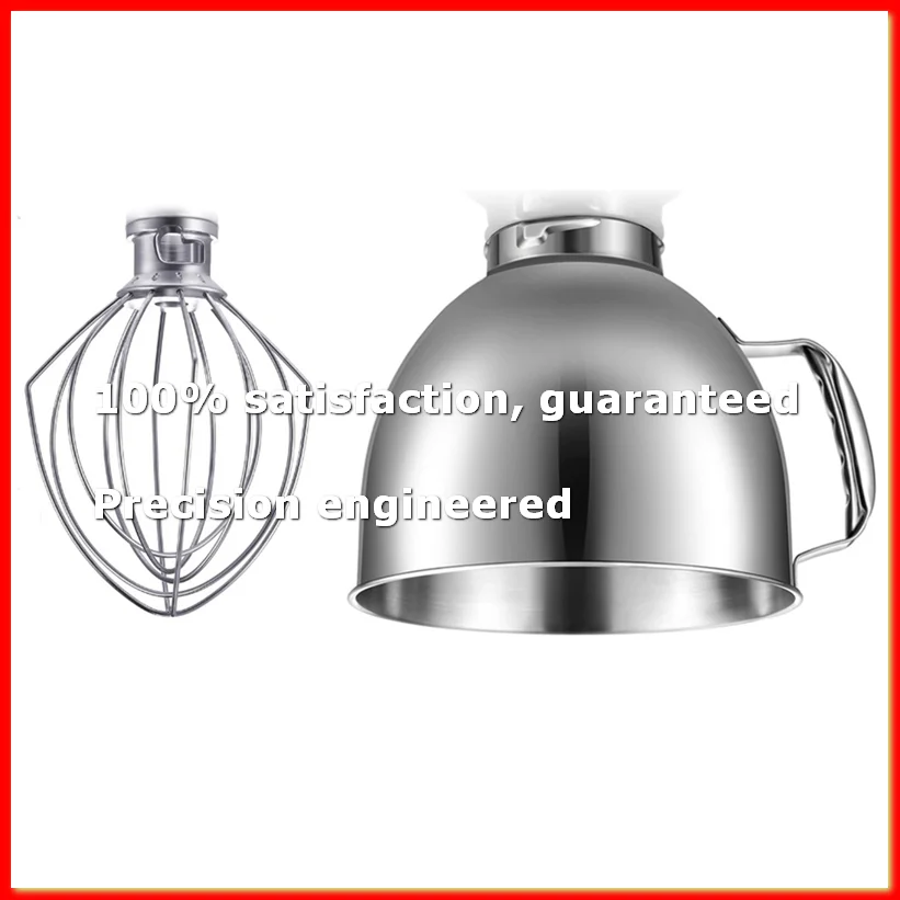 Stainless Steel Bowl Eggbeater for 4.5-5Quart Tilt Head Stand Mixer for Mixer Bowl Dishwasher Safe-A68X
Stainless Steel Bowl Eggbeater for 4.5-5Quart Tilt Head Stand Mixer for Mixer Bowl Dishwasher Safe-A68X