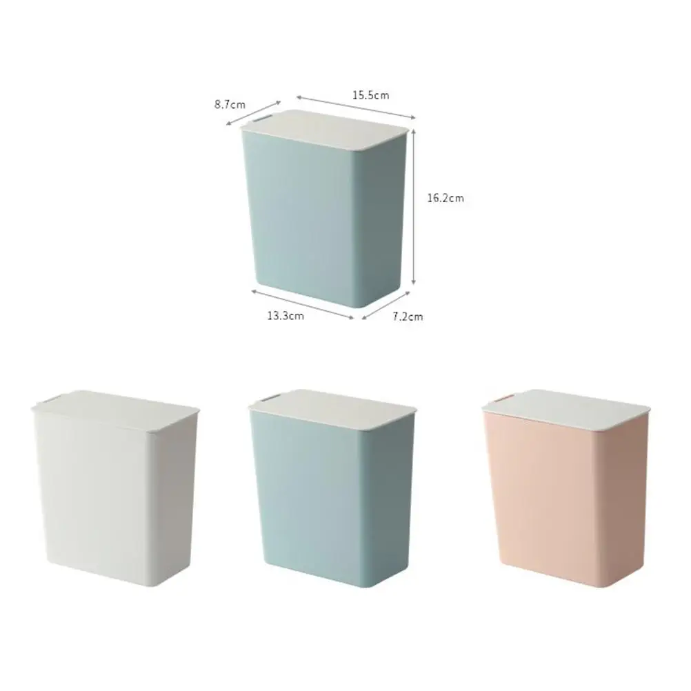 Plastic Trash Can Desk Garbage Container Table Waste Bin Mini Covered Lid Home Office Environmental Small Design
Plastic Trash Can Desk Garbage Container Table Waste Bin Mini Covered Lid Home Office Environmental Small Design
