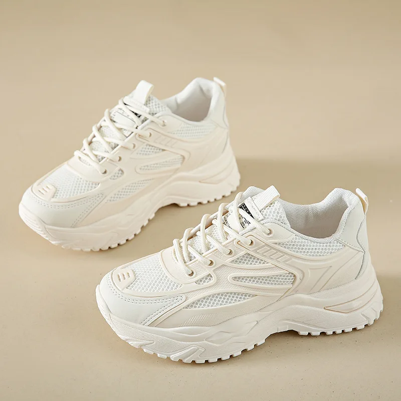 Sneakers Women New Leather Chunky Sneakers Women's Sports Shoes Thick Tennis Vulcanized Shoes Basket Platform Shoes
Sneakers Women New Leather Chunky Sneakers Women's Sports Shoes Thick Tennis Vulcanized Shoes Basket Platform Shoes