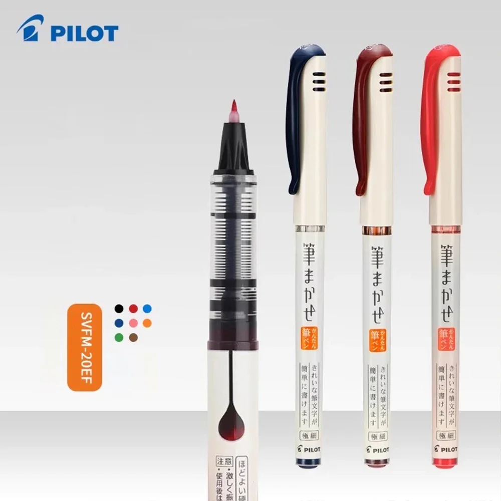 1 шт., красивая ручка PILOT, мягкая ручка SVFM-20EF, прямая жидкая маленькая цветная мягкая головка Kai, практика каллиграфической живописи
1 шт., красивая ручка PILOT, мягкая ручка SVFM-20EF, прямая жидкая маленькая цветная мягкая головка Kai, практика каллиграфической живописи