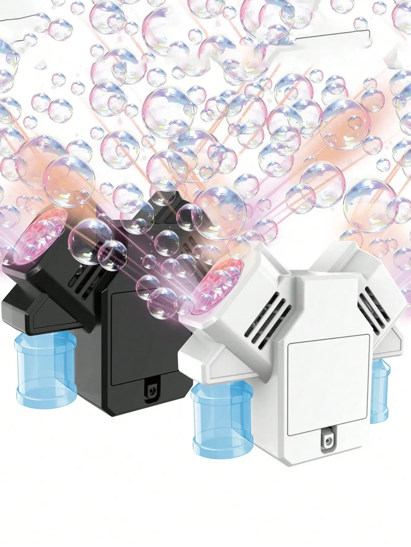 Dual Head Automatic Bubble Machine for Kids, One-Button Operation Party Favor Prop
Dual Head Automatic Bubble Machine for Kids, One-Button Operation Party Favor Prop