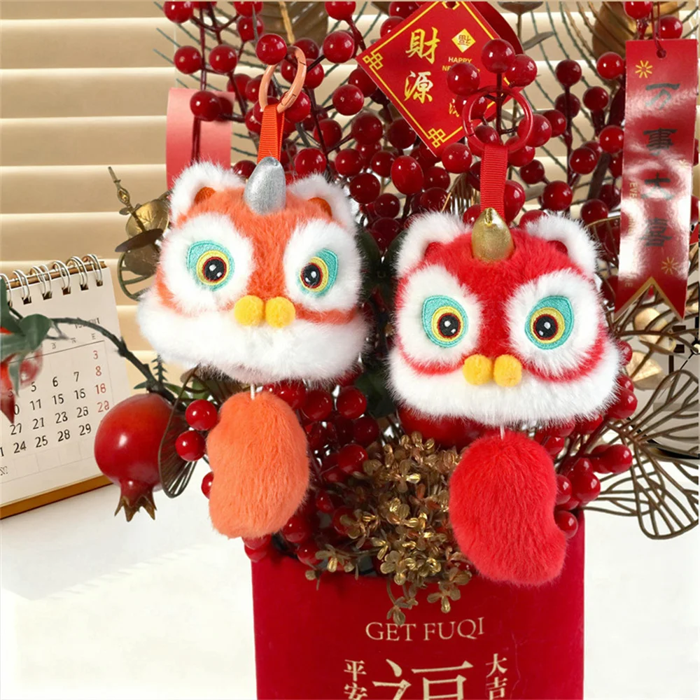 15cm Cute Awakened Lion Plush Toy Pendant Stuffed Lion Dance Lion Prop Soft Doll Keychain Bag Key Decoration New Year Gift
15cm Cute Awakened Lion Plush Toy Pendant Stuffed Lion Dance Lion Prop Soft Doll Keychain Bag Key Decoration New Year Gift