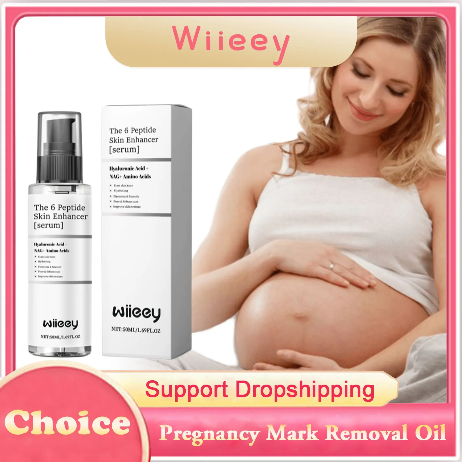 Pregnancy Mark Removal Oil Remove Postpartum Obesity Mark Lightening Pigmentation Enhance Skin Elasticity Anti Stretch Mark Oil
Pregnancy Mark Removal Oil Remove Postpartum Obesity Mark Lightening Pigmentation Enhance Skin Elasticity Anti Stretch Mark Oil