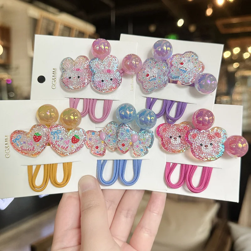 2 PCS New Colorful Animal Cute Girls Elastic Hair Bands Hair Accessories Children Hair Ties Baby Headwear
2 PCS New Colorful Animal Cute Girls Elastic Hair Bands Hair Accessories Children Hair Ties Baby Headwear