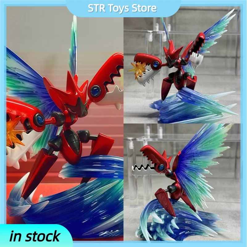 16 см Mega Scizor аниме фигурки Scizor двухцветная фигурка статуя из ПВХ коллекция украшение комнаты модель игрушки на заказ подарки 
16 см Mega Scizor аниме фигурки Scizor двухцветная фигурка статуя из ПВХ коллекция украшение комнаты модель игрушки на заказ подарки