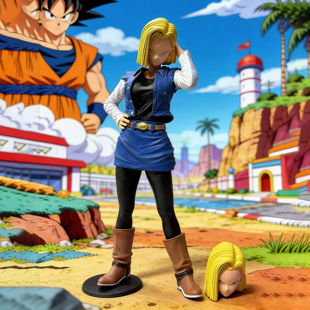 Anime Dragon Ball Z Android 18 Figure Android 18 26cm PVC Action Figurine Collection Model Toys For Children Gifts
Anime Dragon Ball Z Android 18 Figure Android 18 26cm PVC Action Figurine Collection Model Toys For Children Gifts