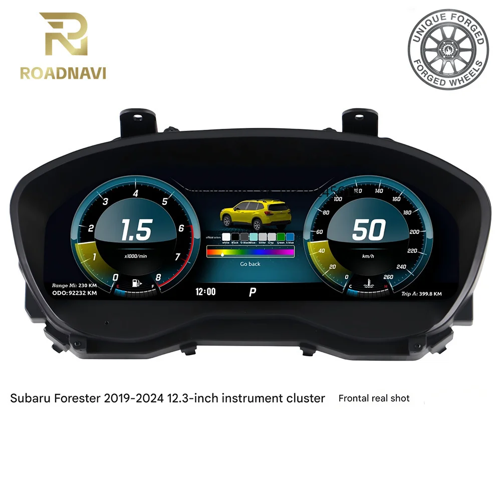 26style BC New RoadNavi 12.3'' LCD Digital Cluster for Subaru Forester 2013-2024 Dashboard Panel Speedometer Gauge Display
26style BC New RoadNavi 12.3'' LCD Digital Cluster for Subaru Forester 2013-2024 Dashboard Panel Speedometer Gauge Display