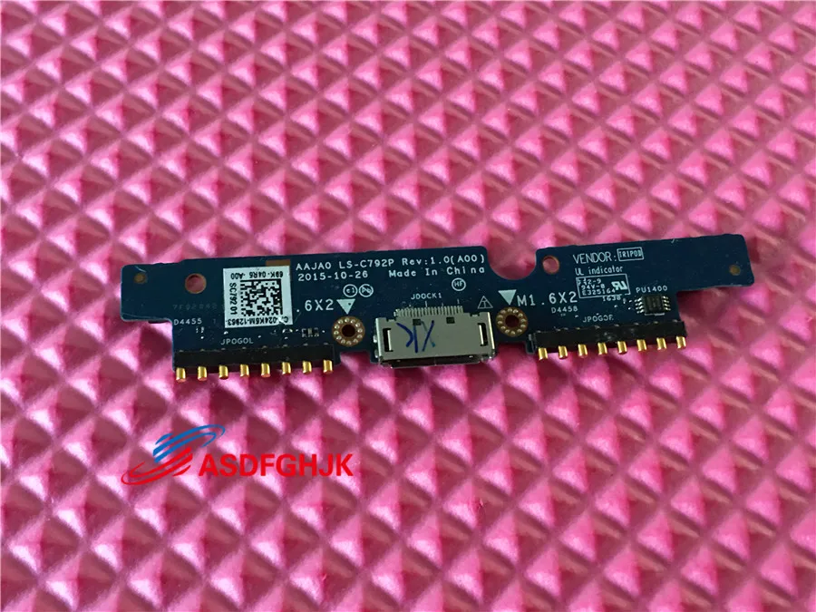 Original FOR DELL 5175 5179 Docking Board AAJA0 LS-C792P 24K5M 024K5M Fully Tested
Original FOR DELL 5175 5179 Docking Board AAJA0 LS-C792P 24K5M 024K5M Fully Tested