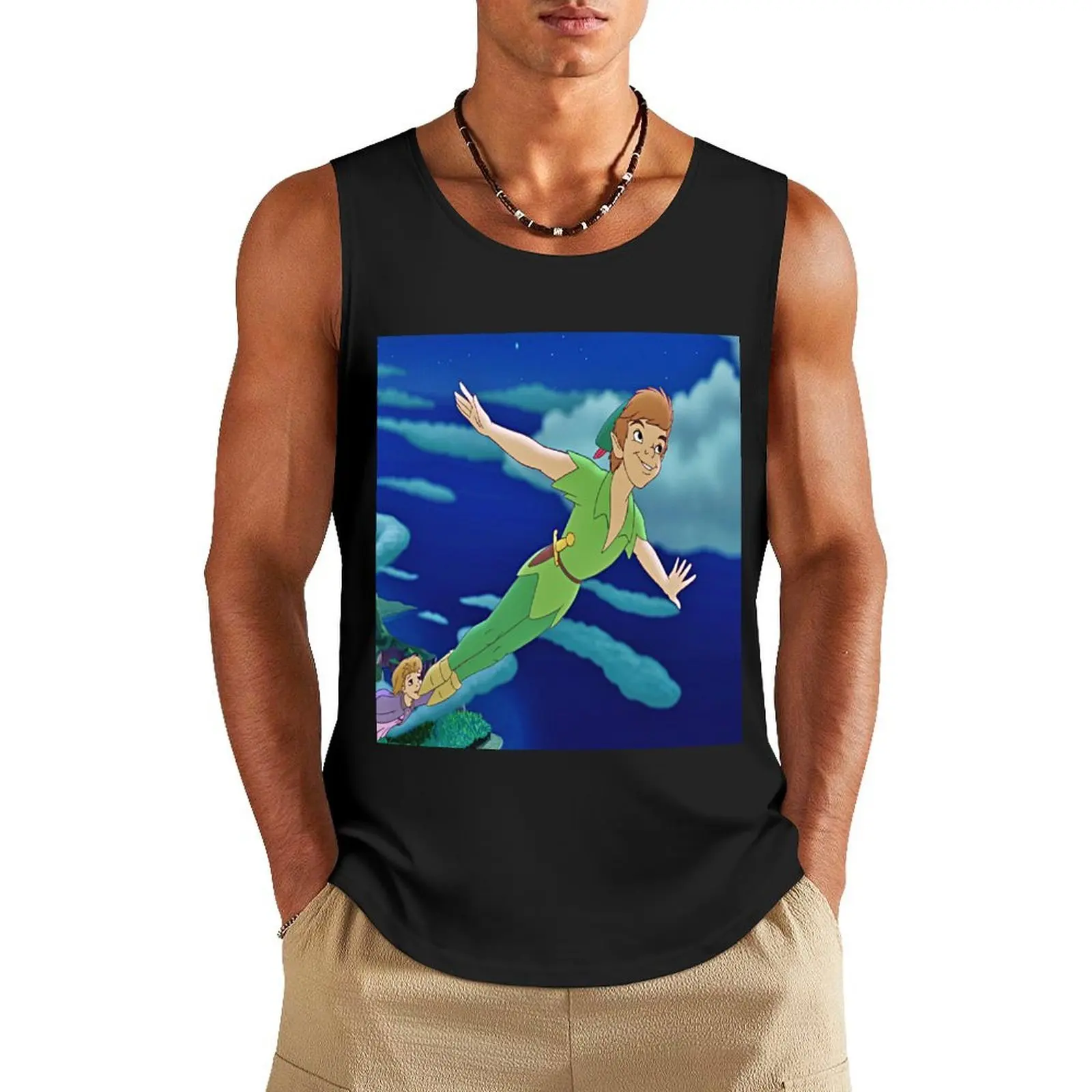 Peter Pan Tank Top sports clothes for men Muscle fit t shirt gym summer clothes for men
Peter Pan Tank Top sports clothes for men Muscle fit t shirt gym summer clothes for men