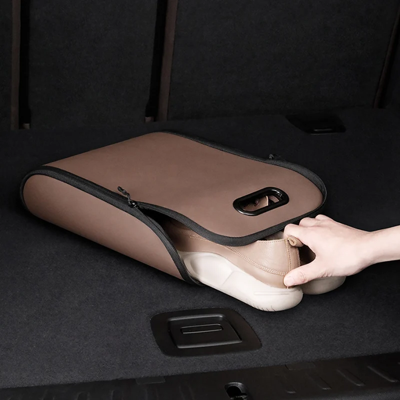 1Pc Portable Car Shoe Box – PVC Leather Storage Case, Space-Saving Trunk Organizer for Travel, Durable & Compact
1Pc Portable Car Shoe Box – PVC Leather Storage Case, Space-Saving Trunk Organizer for Travel, Durable & Compact