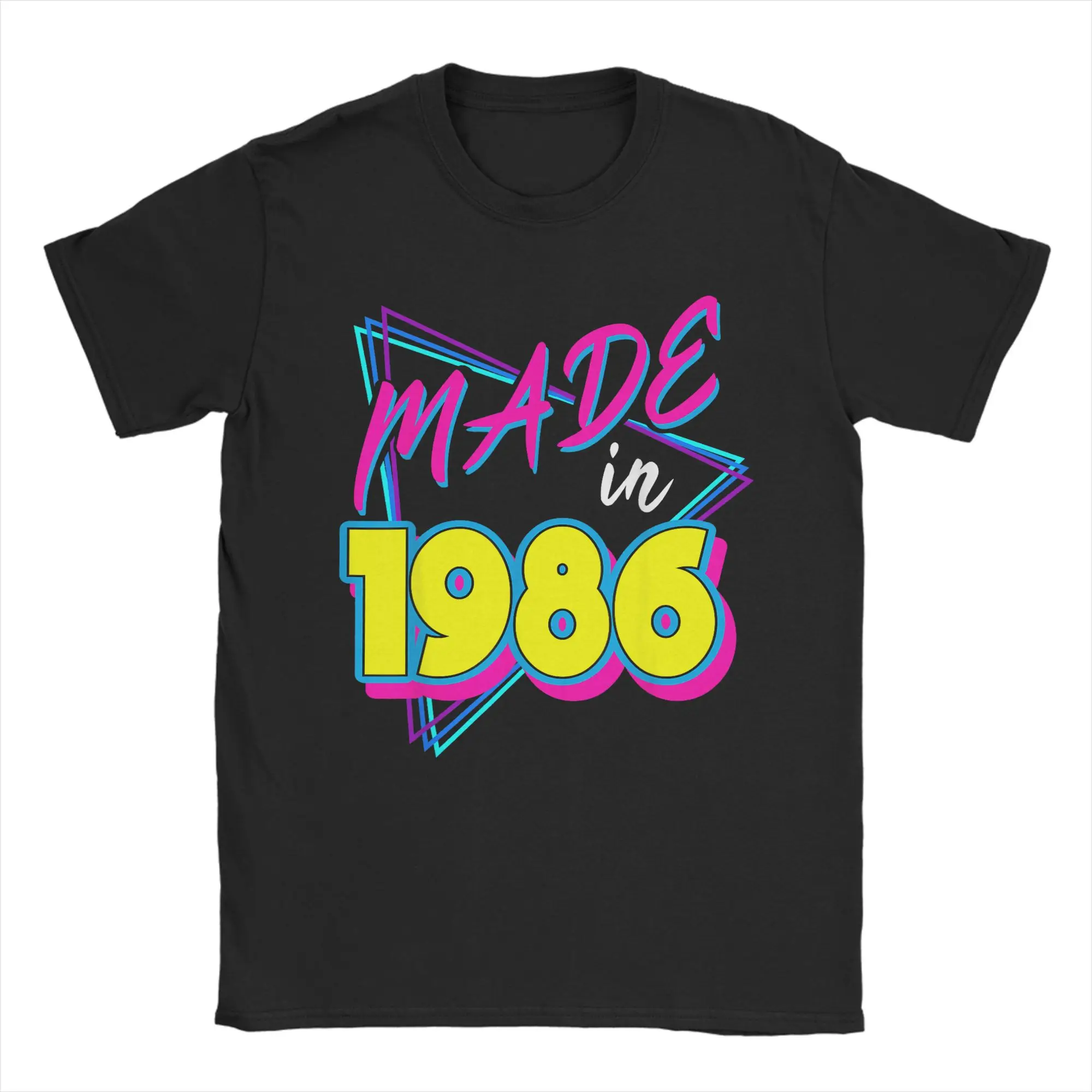 Made in 1986 40th Birthday Retro 40 Years Old 80s Vintage Cotton T-Shirt For Men Summer Y2K Retro T-Shirts O-Neck Trending Tees
Made in 1986 40th Birthday Retro 40 Years Old 80s Vintage Cotton T-Shirt For Men Summer Y2K Retro T-Shirts O-Neck Trending Tees
