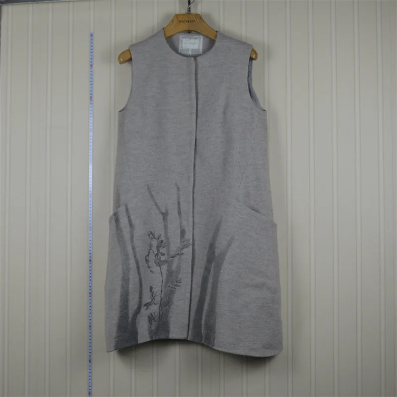 Ele Simple Faion круглый шерстяной жилет Camere Jaet с принтом Water-Mark KWY0747 Женское зимнее пальто
Ele Simple Faion круглый шерстяной жилет Camere Jaet с принтом Water-Mark KWY0747 Женское зимнее пальто