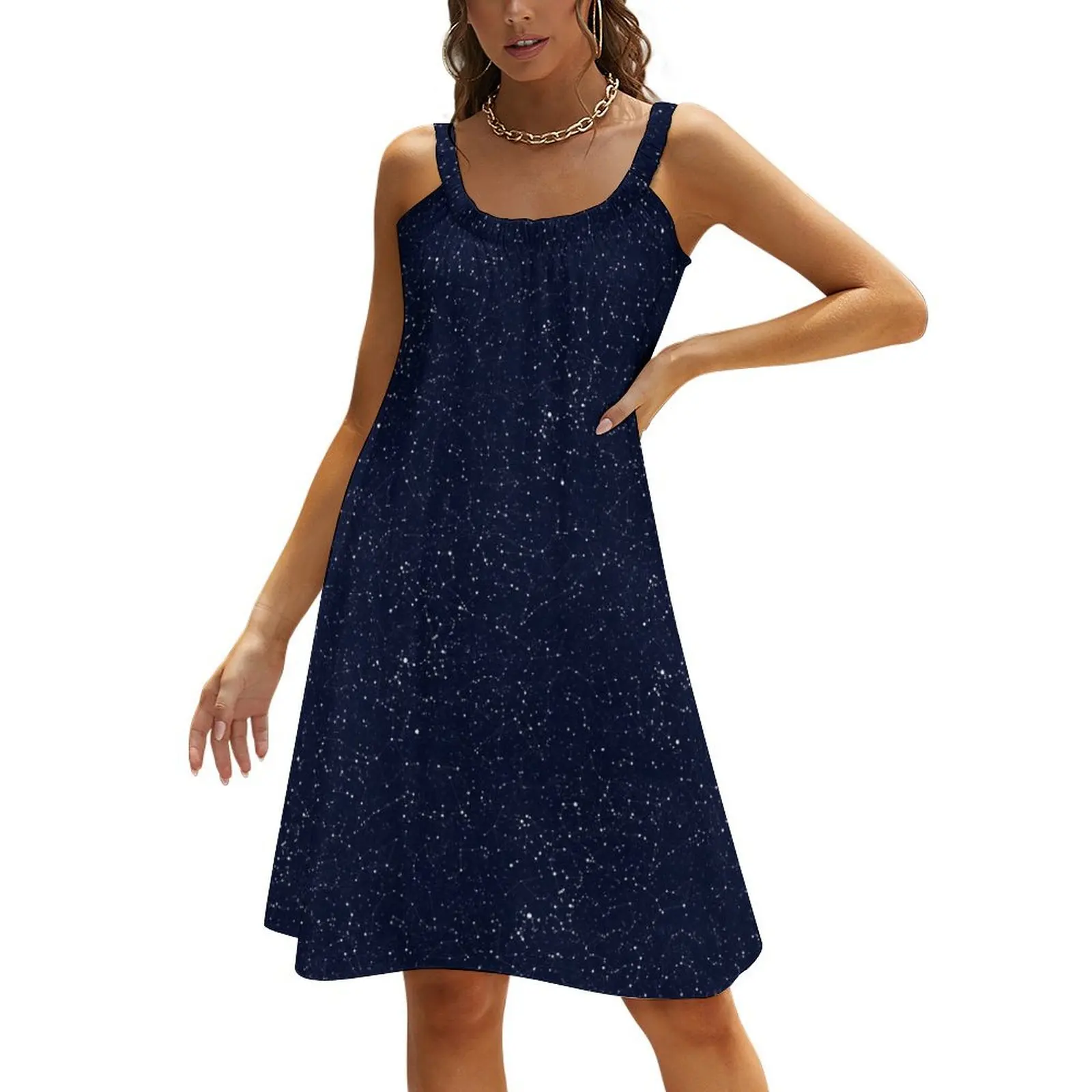 Starry Night Constellations Beach Sling Skirt Womens dresses women's summer dresses 2024
Starry Night Constellations Beach Sling Skirt Womens dresses women's summer dresses 2024