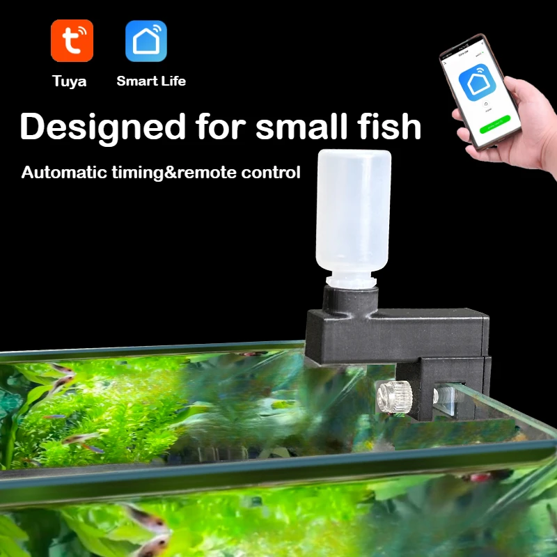 Designed for small fish intelligent timed mobile phone remote control Douyu small goldfish desktop aquarium fish tank feeder
Designed for small fish intelligent timed mobile phone remote control Douyu small goldfish desktop aquarium fish tank feeder