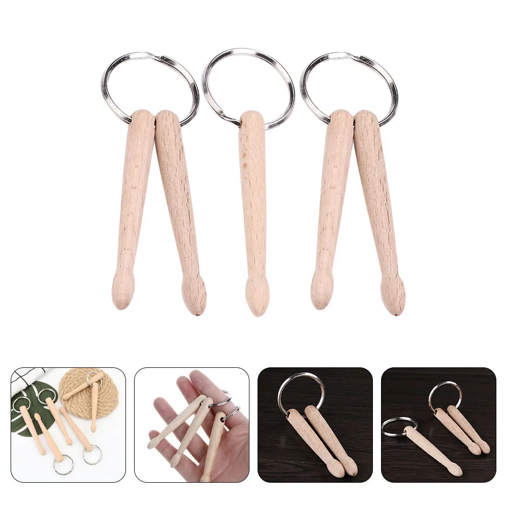 3 Pcs Band Drum Stick Keychain Cute Drumsticks for Bag Percussion Ring Chains Backpack
3 Pcs Band Drum Stick Keychain Cute Drumsticks for Bag Percussion Ring Chains Backpack